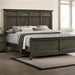 HOUSTON E.King Bed, Gray - Premium Bed from FOA East - Just $661.05! Shop now at Furniture Wholesale Plus  We are the best furniture store in Nashville, Hendersonville, Goodlettsville, Madison, Antioch, Mount Juliet, Lebanon, Gallatin, Springfield, Murfreesboro, Franklin, Brentwood