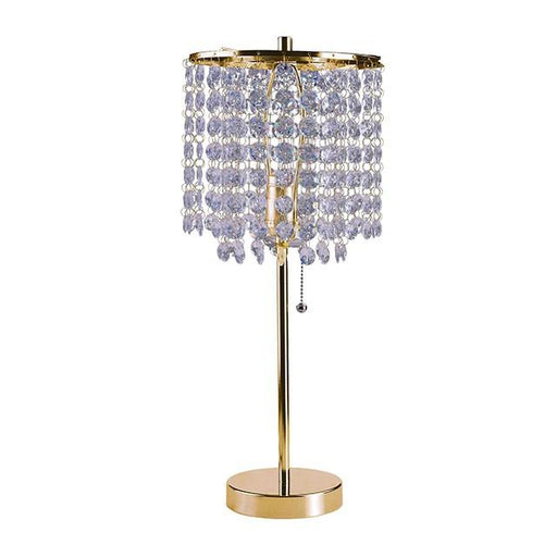 Ira Gold Table Lamp - Premium Table Lamp from FOA East - Just $56.55! Shop now at Furniture Wholesale Plus  We are the best furniture store in Nashville, Hendersonville, Goodlettsville, Madison, Antioch, Mount Juliet, Lebanon, Gallatin, Springfield, Murfreesboro, Franklin, Brentwood