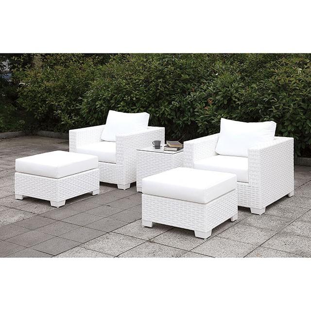 Somani 2 Chairs + 2 Ottomans + End Table - Premium Outdoor Seating Set from FOA East - Just $2365.35! Shop now at Furniture Wholesale Plus  We are the best furniture store in Nashville, Hendersonville, Goodlettsville, Madison, Antioch, Mount Juliet, Lebanon, Gallatin, Springfield, Murfreesboro, Franklin, Brentwood