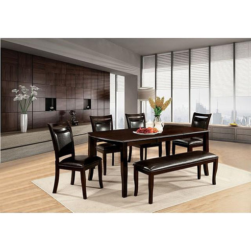 Woodside Dark Cherry/Espresso Dining Table - Premium Dining Table from FOA East - Just $290.55! Shop now at Furniture Wholesale Plus  We are the best furniture store in Nashville, Hendersonville, Goodlettsville, Madison, Antioch, Mount Juliet, Lebanon, Gallatin, Springfield, Murfreesboro, Franklin, Brentwood