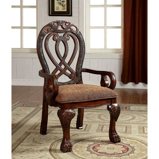 WYNDMERE Cherry Arm Chair (2/CTN) - Premium Dining Chair from FOA East - Just $791.70! Shop now at Furniture Wholesale Plus  We are the best furniture store in Nashville, Hendersonville, Goodlettsville, Madison, Antioch, Mount Juliet, Lebanon, Gallatin, Springfield, Murfreesboro, Franklin, Brentwood