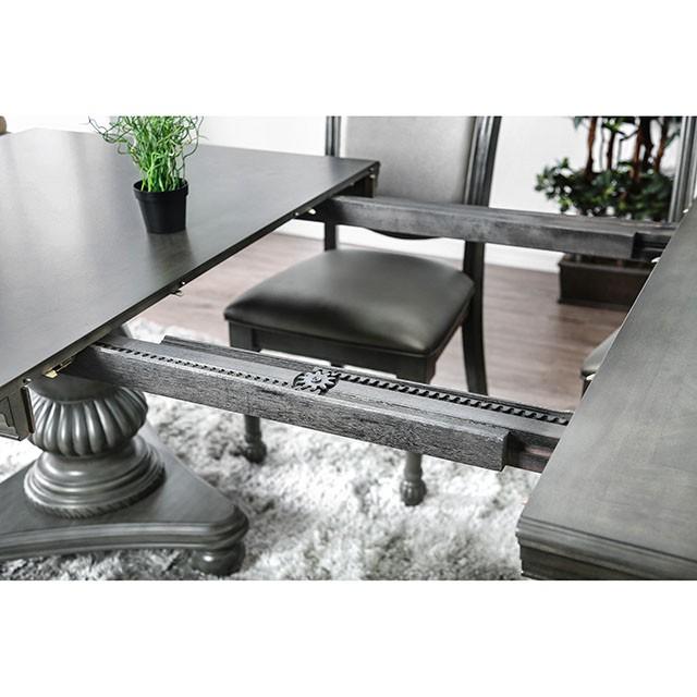 Alpena Gray Dining Table - Premium Dining Table from FOA East - Just $778.05! Shop now at Furniture Wholesale Plus  We are the best furniture store in Nashville, Hendersonville, Goodlettsville, Madison, Antioch, Mount Juliet, Lebanon, Gallatin, Springfield, Murfreesboro, Franklin, Brentwood