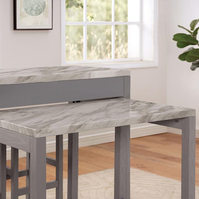 WHITEHALL Counter Ht. Table - Premium Counter Height Table from FOA East - Just $446.55! Shop now at Furniture Wholesale Plus  We are the best furniture store in Nashville, Hendersonville, Goodlettsville, Madison, Antioch, Mount Juliet, Lebanon, Gallatin, Springfield, Murfreesboro, Franklin, Brentwood