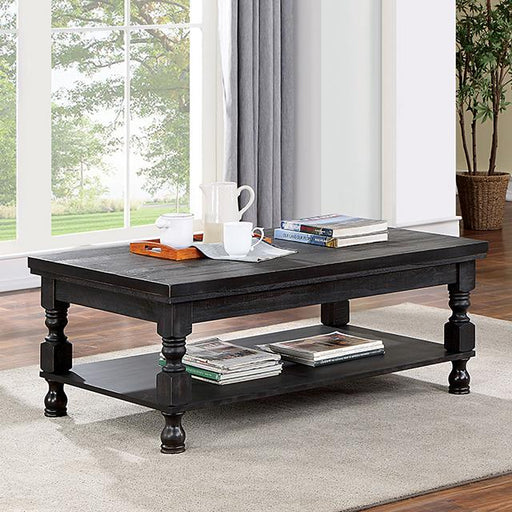 CALANDRA Coffee Table, Antique Black - Premium Coffee Table from FOA East - Just $290.55! Shop now at Furniture Wholesale Plus  We are the best furniture store in Nashville, Hendersonville, Goodlettsville, Madison, Antioch, Mount Juliet, Lebanon, Gallatin, Springfield, Murfreesboro, Franklin, Brentwood