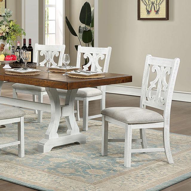 Auletta Transitional Dining Table - Premium Dining Table from FOA East - Just $661.05! Shop now at Furniture Wholesale Plus  We are the best furniture store in Nashville, Hendersonville, Goodlettsville, Madison, Antioch, Mount Juliet, Lebanon, Gallatin, Springfield, Murfreesboro, Franklin, Brentwood