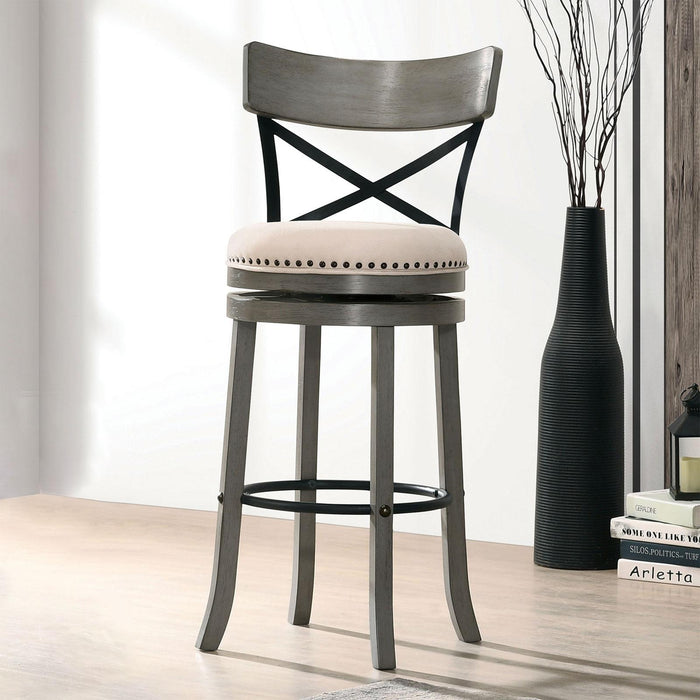 CLARENCE 29" Swivel Barstool - Premium Barstool from FOA East - Just $442.65! Shop now at Furniture Wholesale Plus  We are the best furniture store in Nashville, Hendersonville, Goodlettsville, Madison, Antioch, Mount Juliet, Lebanon, Gallatin, Springfield, Murfreesboro, Franklin, Brentwood