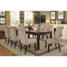 Mashall Beige/Antique Black Side Chair, Ivory (2/CTN) - Premium Dining Chair from FOA East - Just $292.50! Shop now at Furniture Wholesale Plus  We are the best furniture store in Nashville, Hendersonville, Goodlettsville, Madison, Antioch, Mount Juliet, Lebanon, Gallatin, Springfield, Murfreesboro, Franklin, Brentwood