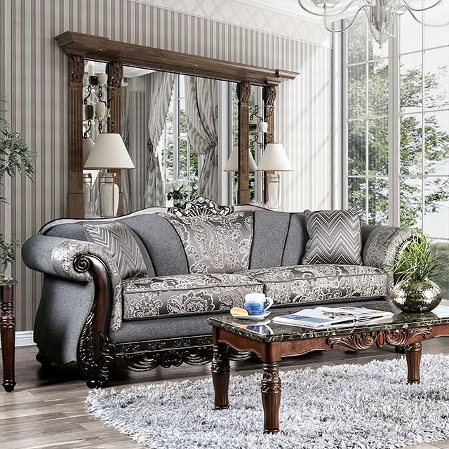 Newdale Gray Sofa - Premium Sofa from FOA East - Just $1480.05! Shop now at Furniture Wholesale Plus  We are the best furniture store in Nashville, Hendersonville, Goodlettsville, Madison, Antioch, Mount Juliet, Lebanon, Gallatin, Springfield, Murfreesboro, Franklin, Brentwood