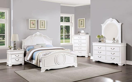 ALECIA Twin Bed, White - Premium Bed from FOA East - Just $544.05! Shop now at Furniture Wholesale Plus  We are the best furniture store in Nashville, Hendersonville, Goodlettsville, Madison, Antioch, Mount Juliet, Lebanon, Gallatin, Springfield, Murfreesboro, Franklin, Brentwood