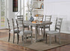 LAQUILA Dining Table, Gray - Premium Dining Table from FOA East - Just $310.05! Shop now at Furniture Wholesale Plus  We are the best furniture store in Nashville, Hendersonville, Goodlettsville, Madison, Antioch, Mount Juliet, Lebanon, Gallatin, Springfield, Murfreesboro, Franklin, Brentwood