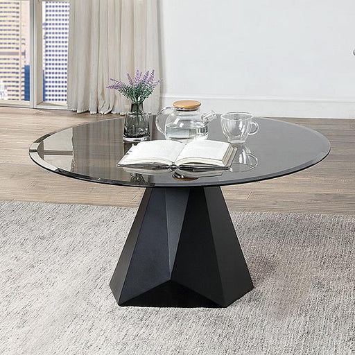 BISHOP Coffee Table, Black/Gray - Premium Cocktail Table from FOA East - Just $485.55! Shop now at Furniture Wholesale Plus  We are the best furniture store in Nashville, Hendersonville, Goodlettsville, Madison, Antioch, Mount Juliet, Lebanon, Gallatin, Springfield, Murfreesboro, Franklin, Brentwood