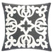 Trudy Gray 20" X 20" Pillow, Gray - Premium Pillow from FOA East - Just $76.05! Shop now at Furniture Wholesale Plus  We are the best furniture store in Nashville, Hendersonville, Goodlettsville, Madison, Antioch, Mount Juliet, Lebanon, Gallatin, Springfield, Murfreesboro, Franklin, Brentwood