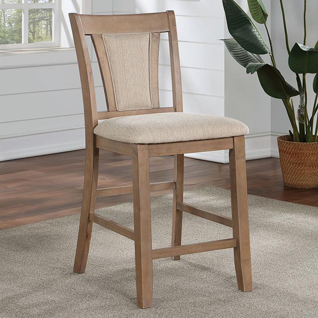 UPMINSTER Counter Ht. Chair (2/CTN), Natural Tone/Beige - Premium Barstool from FOA East - Just $234! Shop now at Furniture Wholesale Plus  We are the best furniture store in Nashville, Hendersonville, Goodlettsville, Madison, Antioch, Mount Juliet, Lebanon, Gallatin, Springfield, Murfreesboro, Franklin, Brentwood