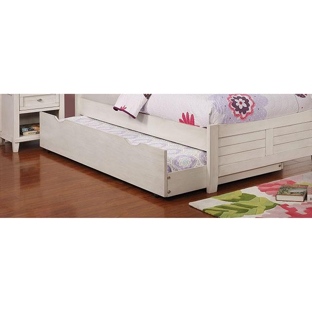 BROGAN Antique White Trundle/Drawers - Premium Trundle from FOA East - Just $245.70! Shop now at Furniture Wholesale Plus  We are the best furniture store in Nashville, Hendersonville, Goodlettsville, Madison, Antioch, Mount Juliet, Lebanon, Gallatin, Springfield, Murfreesboro, Franklin, Brentwood