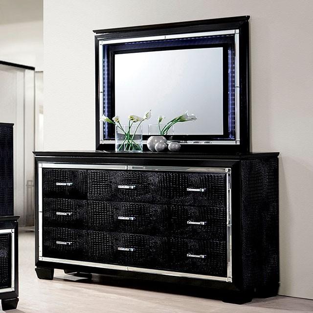 BELLANOVA Black Mirror - Premium Mirror from FOA East - Just $273! Shop now at Furniture Wholesale Plus  We are the best furniture store in Nashville, Hendersonville, Goodlettsville, Madison, Antioch, Mount Juliet, Lebanon, Gallatin, Springfield, Murfreesboro, Franklin, Brentwood