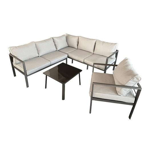 Farisha 6 Pc. Outdoor Sectional Set - Premium Outdoor Seating from FOA East - Just $836.55! Shop now at Furniture Wholesale Plus  We are the best furniture store in Nashville, Hendersonville, Goodlettsville, Madison, Antioch, Mount Juliet, Lebanon, Gallatin, Springfield, Murfreesboro, Franklin, Brentwood