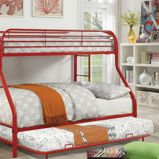 Opal Red Metal Trundle - Premium Trundle from FOA East - Just $148.20! Shop now at Furniture Wholesale Plus  We are the best furniture store in Nashville, Hendersonville, Goodlettsville, Madison, Antioch, Mount Juliet, Lebanon, Gallatin, Springfield, Murfreesboro, Franklin, Brentwood