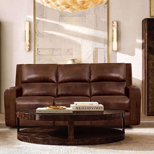 SOTERIOS Power Sofa, Medium Brown - Premium Sofa from FOA East - Just $2072.85! Shop now at Furniture Wholesale Plus  We are the best furniture store in Nashville, Hendersonville, Goodlettsville, Madison, Antioch, Mount Juliet, Lebanon, Gallatin, Springfield, Murfreesboro, Franklin, Brentwood