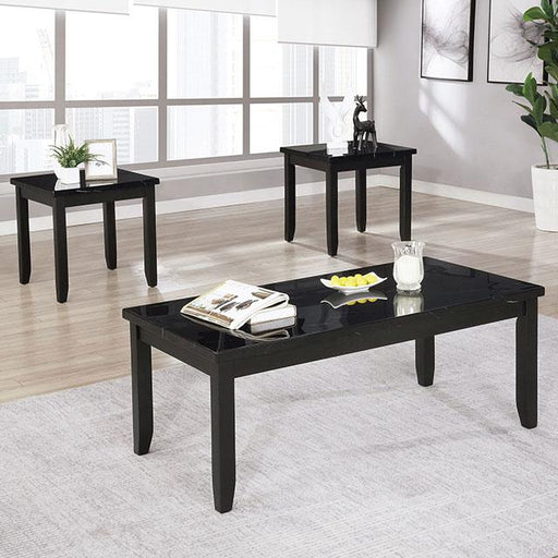 LODIVEA 3 Pc. Table Set, Black - Premium Table Set from FOA East - Just $319.80! Shop now at Furniture Wholesale Plus  We are the best furniture store in Nashville, Hendersonville, Goodlettsville, Madison, Antioch, Mount Juliet, Lebanon, Gallatin, Springfield, Murfreesboro, Franklin, Brentwood