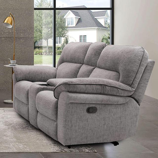 JOSIAS Loveseat, Light Gray Fabric - Premium Loveseat from FOA East - Just $1014! Shop now at Furniture Wholesale Plus  We are the best furniture store in Nashville, Hendersonville, Goodlettsville, Madison, Antioch, Mount Juliet, Lebanon, Gallatin, Springfield, Murfreesboro, Franklin, Brentwood