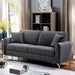 LAURITZ Sofa, Gray - Premium Sofa from FOA East - Just $567.45! Shop now at Furniture Wholesale Plus  We are the best furniture store in Nashville, Hendersonville, Goodlettsville, Madison, Antioch, Mount Juliet, Lebanon, Gallatin, Springfield, Murfreesboro, Franklin, Brentwood