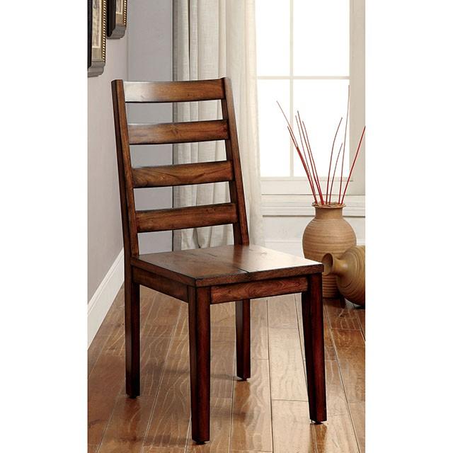 MADDISON Tobacco Oak Side Chair (2/CTN) - Premium Dining Chair from FOA East - Just $368.55! Shop now at Furniture Wholesale Plus  We are the best furniture store in Nashville, Hendersonville, Goodlettsville, Madison, Antioch, Mount Juliet, Lebanon, Gallatin, Springfield, Murfreesboro, Franklin, Brentwood