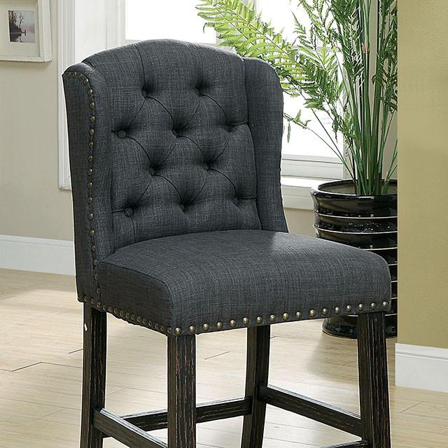 SANIA Counter Ht. Wingback Chair (2/CTN) - Premium Barstool from FOA East - Just $448.50! Shop now at Furniture Wholesale Plus  We are the best furniture store in Nashville, Hendersonville, Goodlettsville, Madison, Antioch, Mount Juliet, Lebanon, Gallatin, Springfield, Murfreesboro, Franklin, Brentwood