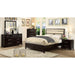 Berenice Espresso/Beige Cal.King Bed - Premium Bed from FOA East - Just $590.85! Shop now at Furniture Wholesale Plus  We are the best furniture store in Nashville, Hendersonville, Goodlettsville, Madison, Antioch, Mount Juliet, Lebanon, Gallatin, Springfield, Murfreesboro, Franklin, Brentwood