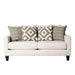 PARKER Ivory Love Seat - Premium Loveseat from FOA East - Just $1033.50! Shop now at Furniture Wholesale Plus  We are the best furniture store in Nashville, Hendersonville, Goodlettsville, Madison, Antioch, Mount Juliet, Lebanon, Gallatin, Springfield, Murfreesboro, Franklin, Brentwood