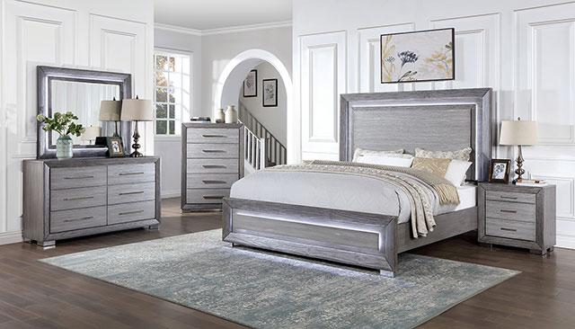 RAIDEN Chest, Gray - Premium Chest from FOA East - Just $563.55! Shop now at Furniture Wholesale Plus  We are the best furniture store in Nashville, Hendersonville, Goodlettsville, Madison, Antioch, Mount Juliet, Lebanon, Gallatin, Springfield, Murfreesboro, Franklin, Brentwood