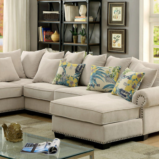 SKYLER Beige Sectional - Premium Sectional from FOA East - Just $2923.05! Shop now at Furniture Wholesale Plus  We are the best furniture store in Nashville, Hendersonville, Goodlettsville, Madison, Antioch, Mount Juliet, Lebanon, Gallatin, Springfield, Murfreesboro, Franklin, Brentwood