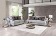 SKYLINE Loveseat, Light Gray/Brown - Premium Loveseat from FOA East - Just $1404! Shop now at Furniture Wholesale Plus  We are the best furniture store in Nashville, Hendersonville, Goodlettsville, Madison, Antioch, Mount Juliet, Lebanon, Gallatin, Springfield, Murfreesboro, Franklin, Brentwood