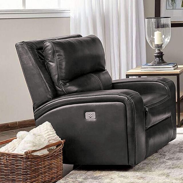 SOTERIOS Power Recliner, Charcoal - Premium Recliner from FOA East - Just $1234.35! Shop now at Furniture Wholesale Plus  We are the best furniture store in Nashville, Hendersonville, Goodlettsville, Madison, Antioch, Mount Juliet, Lebanon, Gallatin, Springfield, Murfreesboro, Franklin, Brentwood