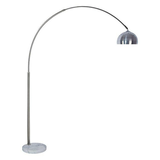 Rene White/Chrome Arch Lamp - Premium Arch Lamp from FOA East - Just $193.05! Shop now at Furniture Wholesale Plus  We are the best furniture store in Nashville, Hendersonville, Goodlettsville, Madison, Antioch, Mount Juliet, Lebanon, Gallatin, Springfield, Murfreesboro, Franklin, Brentwood