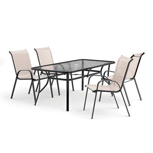 Pierro 5 Pc. Outdoor Dining Set - Premium Outdoor Dining Set from FOA East - Just $1051.05! Shop now at Furniture Wholesale Plus  We are the best furniture store in Nashville, Hendersonville, Goodlettsville, Madison, Antioch, Mount Juliet, Lebanon, Gallatin, Springfield, Murfreesboro, Franklin, Brentwood