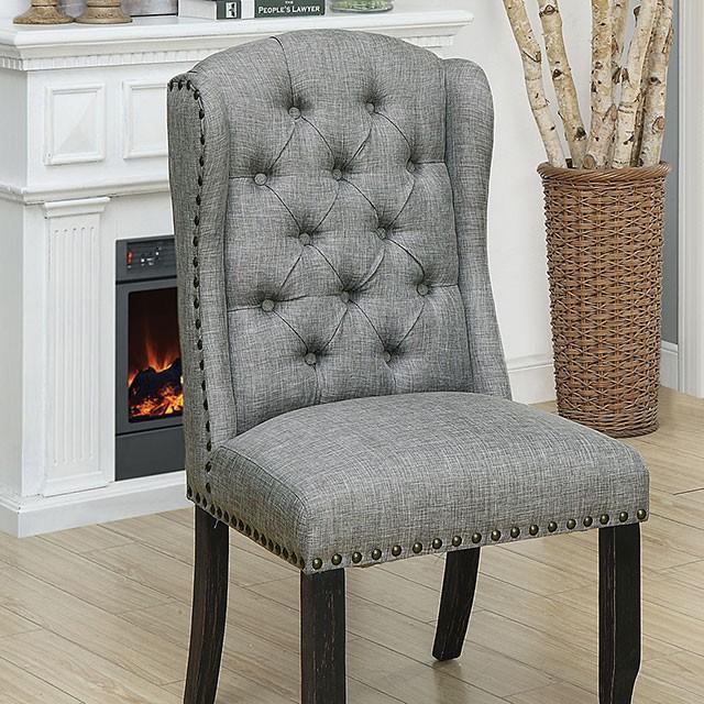 Sania Side Chair (2/Box) - Premium Dining Chair Set from FOA East - Just $390! Shop now at Furniture Wholesale Plus  We are the best furniture store in Nashville, Hendersonville, Goodlettsville, Madison, Antioch, Mount Juliet, Lebanon, Gallatin, Springfield, Murfreesboro, Franklin, Brentwood