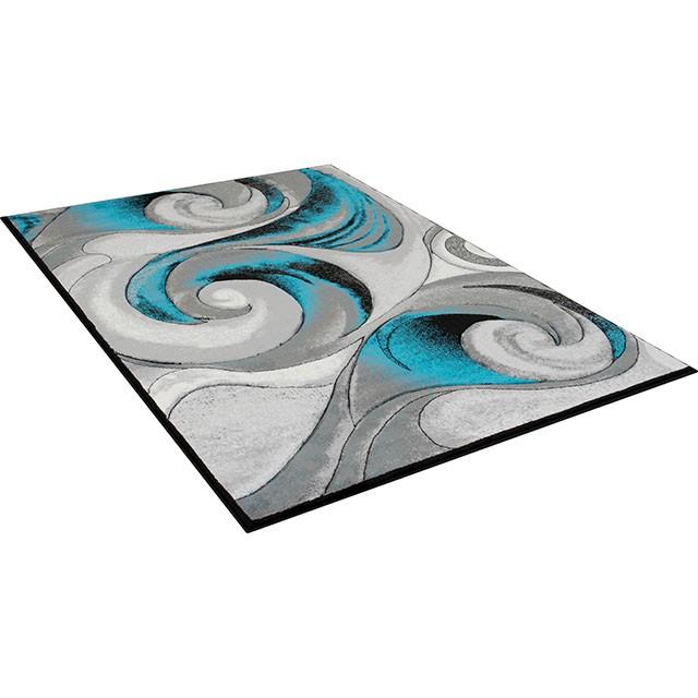 Niksar Turquoise 5' X 7' Area Rug - Premium Rug from FOA East - Just $154.05! Shop now at Furniture Wholesale Plus  We are the best furniture store in Nashville, Hendersonville, Goodlettsville, Madison, Antioch, Mount Juliet, Lebanon, Gallatin, Springfield, Murfreesboro, Franklin, Brentwood