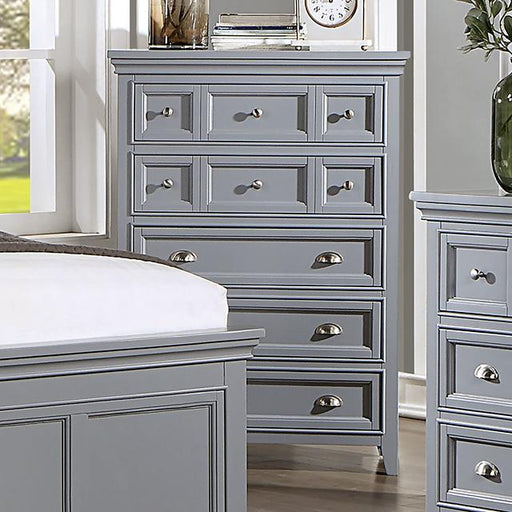 CASTLILE Chest, Gray - Premium Chest from FOA East - Just $641.55! Shop now at Furniture Wholesale Plus  We are the best furniture store in Nashville, Hendersonville, Goodlettsville, Madison, Antioch, Mount Juliet, Lebanon, Gallatin, Springfield, Murfreesboro, Franklin, Brentwood