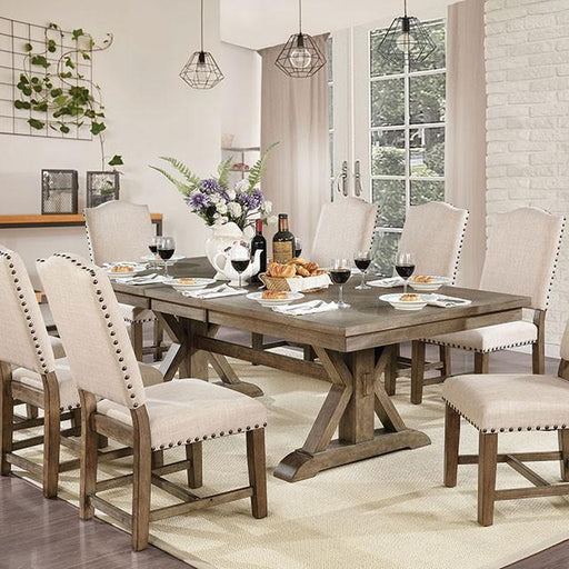 Julia Light Oak Dining Table - Premium Dining Table from FOA East - Just $778.05! Shop now at Furniture Wholesale Plus  We are the best furniture store in Nashville, Hendersonville, Goodlettsville, Madison, Antioch, Mount Juliet, Lebanon, Gallatin, Springfield, Murfreesboro, Franklin, Brentwood