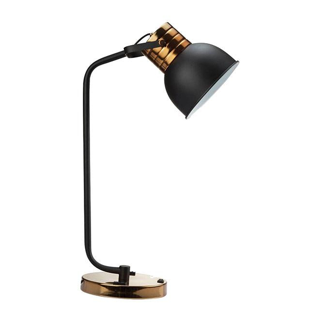 URIEN Table Lamp, Black/Antique Gold - Premium Lamp from FOA East - Just $95.55! Shop now at Furniture Wholesale Plus  We are the best furniture store in Nashville, Hendersonville, Goodlettsville, Madison, Antioch, Mount Juliet, Lebanon, Gallatin, Springfield, Murfreesboro, Franklin, Brentwood