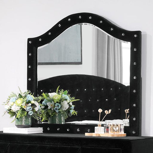 ZOHAR Mirror, Black - Premium Mirror from FOA East - Just $177.45! Shop now at Furniture Wholesale Plus  We are the best furniture store in Nashville, Hendersonville, Goodlettsville, Madison, Antioch, Mount Juliet, Lebanon, Gallatin, Springfield, Murfreesboro, Franklin, Brentwood