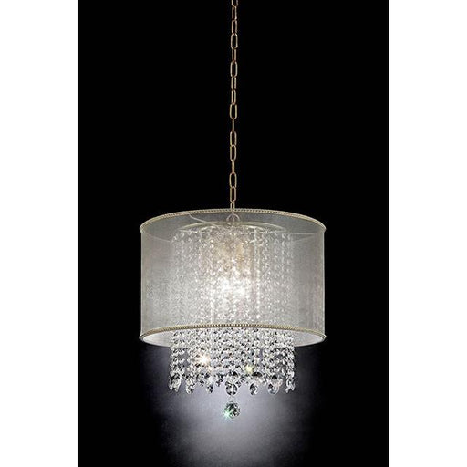 Ana Gold Ceiling Lamp - Premium Ceiling Lamp from FOA East - Just $271.05! Shop now at Furniture Wholesale Plus  We are the best furniture store in Nashville, Hendersonville, Goodlettsville, Madison, Antioch, Mount Juliet, Lebanon, Gallatin, Springfield, Murfreesboro, Franklin, Brentwood