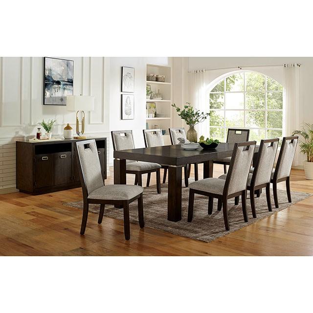 CATERINA Dining Table w/ 1 x 18" Leaf - Premium Dining Table from FOA East - Just $709.80! Shop now at Furniture Wholesale Plus  We are the best furniture store in Nashville, Hendersonville, Goodlettsville, Madison, Antioch, Mount Juliet, Lebanon, Gallatin, Springfield, Murfreesboro, Franklin, Brentwood