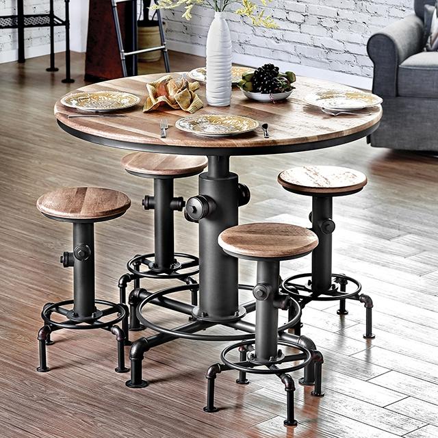 Foskey Antique Black Dining Table - Premium Dining Table from FOA East - Just $368.55! Shop now at Furniture Wholesale Plus  We are the best furniture store in Nashville, Hendersonville, Goodlettsville, Madison, Antioch, Mount Juliet, Lebanon, Gallatin, Springfield, Murfreesboro, Franklin, Brentwood