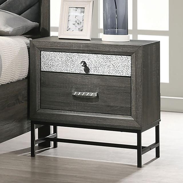 Voleta Nightstand - Premium Nightstand from FOA East - Just $175.50! Shop now at Furniture Wholesale Plus  We are the best furniture store in Nashville, Hendersonville, Goodlettsville, Madison, Antioch, Mount Juliet, Lebanon, Gallatin, Springfield, Murfreesboro, Franklin, Brentwood