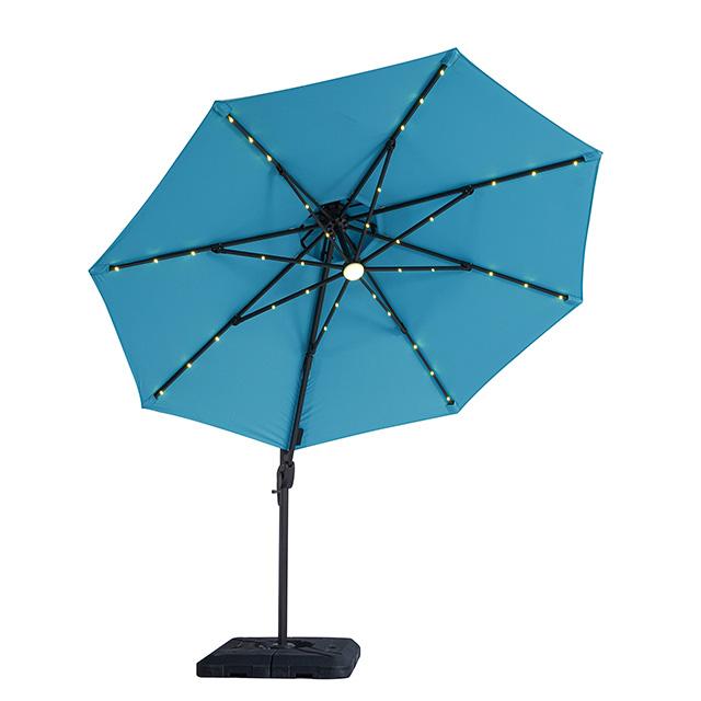 Nuti 10 Ft Round Umbrella w/ LED Light + 37" Large Base - Premium Outdoor Accessories from FOA East - Just $349.05! Shop now at Furniture Wholesale Plus  We are the best furniture store in Nashville, Hendersonville, Goodlettsville, Madison, Antioch, Mount Juliet, Lebanon, Gallatin, Springfield, Murfreesboro, Franklin, Brentwood