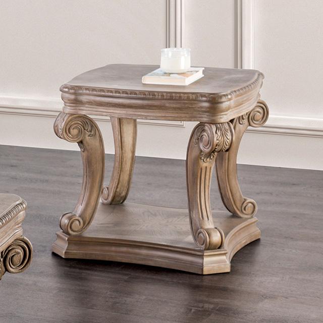 Seven Oaks End Table - Premium End Table from FOA East - Just $251.55! Shop now at Furniture Wholesale Plus  We are the best furniture store in Nashville, Hendersonville, Goodlettsville, Madison, Antioch, Mount Juliet, Lebanon, Gallatin, Springfield, Murfreesboro, Franklin, Brentwood