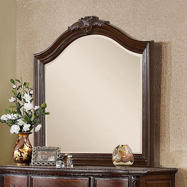 Bellefonte Brown Cherry Mirror - Premium Mirror from FOA East - Just $312! Shop now at Furniture Wholesale Plus  We are the best furniture store in Nashville, Hendersonville, Goodlettsville, Madison, Antioch, Mount Juliet, Lebanon, Gallatin, Springfield, Murfreesboro, Franklin, Brentwood