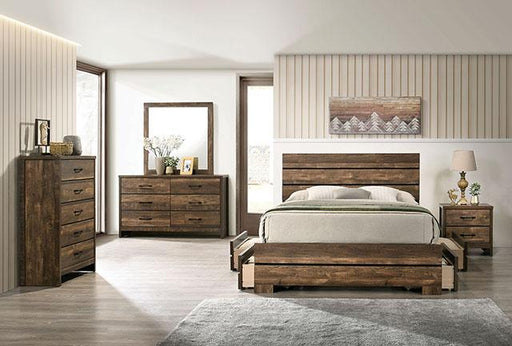 DUCKWORTH Dresser, Light Walnut - Premium Dresser from FOA East - Just $516.75! Shop now at Furniture Wholesale Plus  We are the best furniture store in Nashville, Hendersonville, Goodlettsville, Madison, Antioch, Mount Juliet, Lebanon, Gallatin, Springfield, Murfreesboro, Franklin, Brentwood