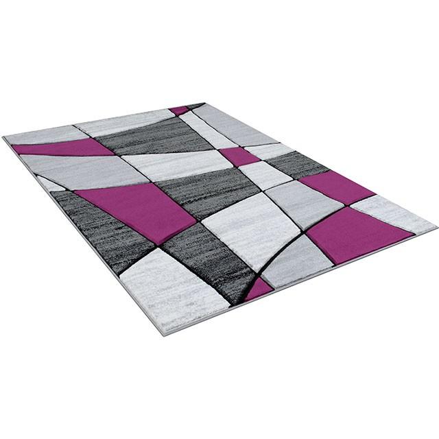 Niksar Gray/Purple 5' X 7' Area Rug - Premium Rug from FOA East - Just $154.05! Shop now at Furniture Wholesale Plus  We are the best furniture store in Nashville, Hendersonville, Goodlettsville, Madison, Antioch, Mount Juliet, Lebanon, Gallatin, Springfield, Murfreesboro, Franklin, Brentwood